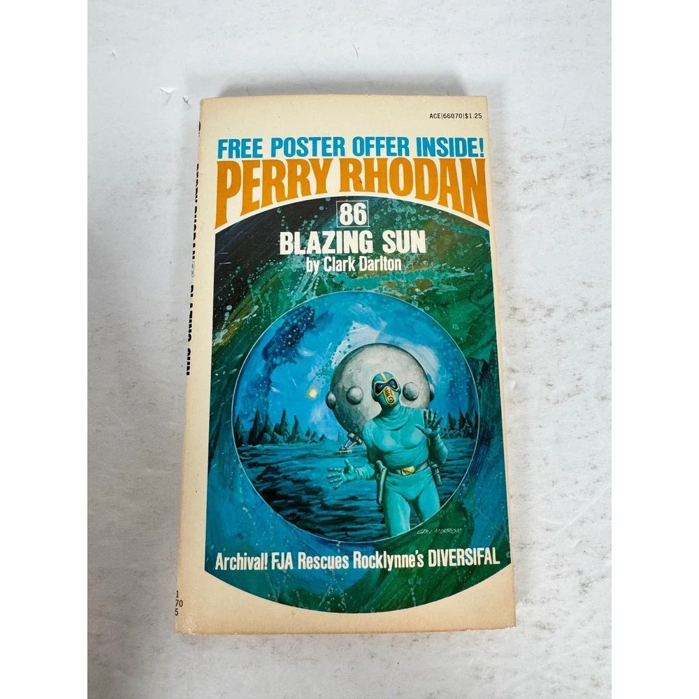Perry Rhodan 80-89 Sci-Fi Paperback Lot Ace Books 1975 Vintage Space Opera